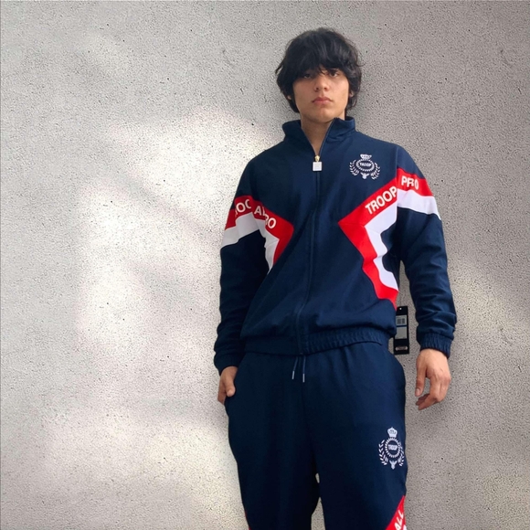 Men’s Troop Navy | Red | White Tracksuit NWT - Picture 4 of 5